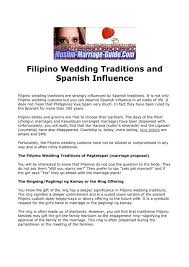 The day of the week can be just as important as the specific date, especially when planning future events. Filipino Wedding Traditions And Spanish Influence About Philippines