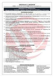 System Administrator Sample Resumes Download Resume Format Templates
