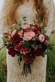 Wedding Bouquet Wedding Flowers Boho Bouquet Bridal Etsy In 2020 Bridal Bouquet Fall Flower Bouquet Wedding Bridal Bouquet Pink