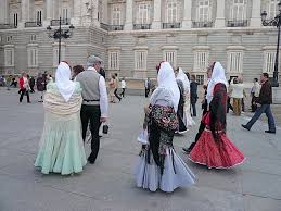 San Isidro Madrid Spain Traditional Dresses San Isidro National Festival