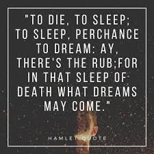 To Sleep Perchance To Dream Meaning Context Of Phrase