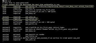 Open the terminal application and then type the following command: Pam Tally2 Command Lock Unlock Ssh Failed Logins In Linux