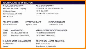 We'll even keep your no claim discounts separate for each of your vehicles. Car Insurance Card Template Free