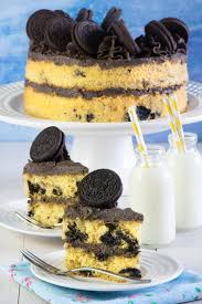 Add all dry ingredients to a large bowl and whisk together. Oreo Cake Charlotte S Lively Kitchen