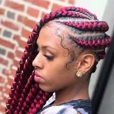 Black And Burgundy Lemonade Braids Burgundy Jumbo Lemonade Braids Boxbraidsburgundy Braided Hairstyles Box Braids Hairstyles Braids For Kids