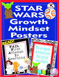 Star Wars Growth Mindset Posters 8 5 X11 18 X24 Ready To Print Growth Mindset Posters Growth Mindset Elementary Library