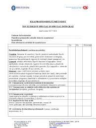 Cotoară angelica număr de profesori participanţi: 3 Fisa De Monitorizare 2