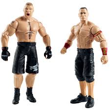 Let the wwe mayhem begin!wwe john cena figure Wwe Summerslam John Cena Brock Lesnar Action Figure 2 Pack Dtf89 Mattel Shop