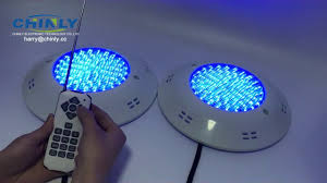 Chinly Ac12v 18w Rgb Swimming Led Pool Lights Underwater Lights Ip68 Waterproof Youtube