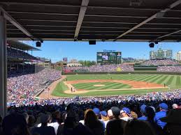 wrigley field section 221 row 15 seat 4 chicago cubs