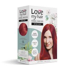 What's the latest trend for the year? Wine Red 100 Herbal Hair Dye Love My Hair