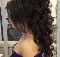 Prom Hairstyles For Long Hair Half Up Half Down 2018