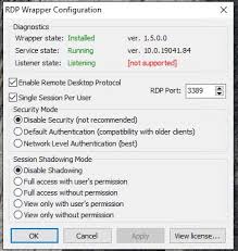 Remote desktop protocol (rdp) is a proprietary protocol developed by microsoft which provides a user with a graphical interface to connect to another computer over a network connection. Rdp Wrapper Not Supported Not Listening