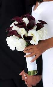 Burgundy fall bouquets with calla lilies. Petals Pearls The Art Of Occasions Burgundy Wedding Flowers Calla Lily Wedding Flower Bouquet Wedding