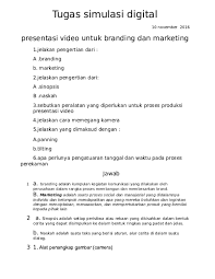 Melalui sinopsis pembaca dapat mengidentifikasi seperti apa sebuah isi buku maupun alur sebuah film meski apa itu sinopsis? Doc Tugas Simulasi Digital Ardani Adjha Academia Edu