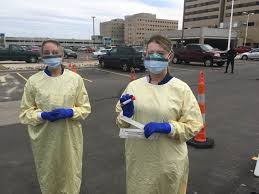 Drive Thru Coronavirus Test Sites Pop Up In Michigan But They Can T Test Everyone Michigan Radio