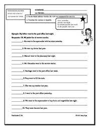 Realidades 2 3a 10 Sentences Preterite Ir Ser Adverbs Of Time 10 Sentences Sentences Preterite