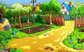 Kindergarten Addition Cartoon Background Cartoon Wallpaper Farm Cartoon
