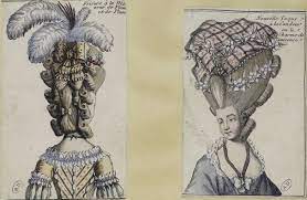 Women S Hairstyles Cosmetics Of The 18th Century France England 1750 1790 Demode