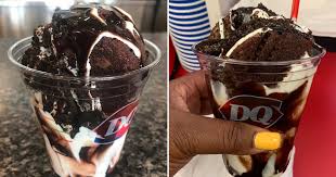 Dairy queen is known for their classic sundaes. Dairy Queen Brownie And Oreo Cupfection Popsugar Food