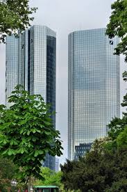 The company operates in over 70 countries and employs about 99,700 people from over 145 different nations. Deutsche Bank Twin Towers In Frankfurt Germany Encircle Photos
