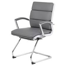 Place your office furniture order with modern office today! Contemporary Executive Guest Chair Gray Boss Office Products Target