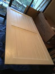 Shaker doors >> tongue & groove: Tongue And Groove Boards Make This Sliding Barn Door Diy As Simple As Can Be Diy Barn Door Barn Doors Sliding Interior Barn Doors Diy