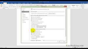 Spelling And Grammar Check On Word 2016 Youtube