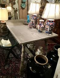 Painted 19th Century French Farm Table 64 5 Wide X 31 5 Deep X 30 High 2800 Clutter Antiques 5015 Lovers Lane Dallas Antique Table Farm Table Antiques
