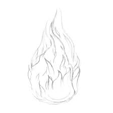 Once you ink the image, go over key lines a second or third time to thicken and smooth them out. How To Draw Fire Arteza