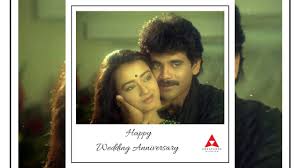 Nagarjuna Akkineni Amala Akkineni Happy Wedding Anniversary Happy Wedding Wedding Anniversary Anniversary