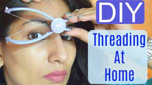 It is also known as tying or khite in arabic and is an ancient indian method that has become increasingly popular in some cities. Diy Facial Hair Threading At Home Slique Hair Threading System Review Demo Youtube