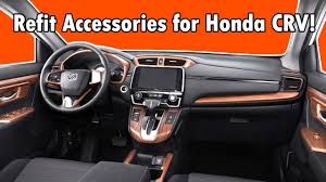 As you can see from the images the photo proof of the interior is lacking because the drivers made sure the spies can see a thing. Honda Cr V Interior Accessories How To Trim Crv 2017 2018 2019 From Senzeal Auto Com Youtube