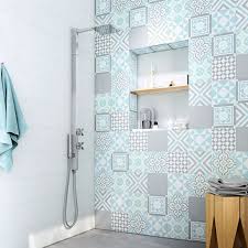 Carrelage Gris Carreaux Ciment Carreaux De Ciment Salle De Bain Carrelage Douche Salle Idee Salle De Bain Carreaux De Ciment Salle De Bain Salle De Bain Grise