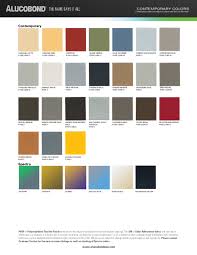 Pdf Alucobond Contemporary Color Chart June 2015 Juan