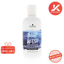 Keep your hair color fresh! Buy Schwarzkopf Bold Blue Wash Hair Shampoo 300ml Hair Color Shampoo Seetracker Malaysia
