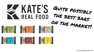 Here at kate's, every single one of our products is made with you in mind. Kate S Real Food Bars Review Youtube