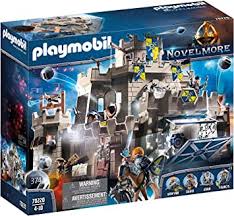 Playmobil Grand Chateau Des Chevaliers Novelmore 70220 Amazon Fr Jeux Et Jouets Les chevaliers, les princesses, les pirates sans oublier les animaux ! playmobil grand chateau des chevaliers novelmore 70220