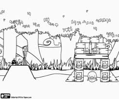 Ausmalbilder Angry Birds Malvorlagen