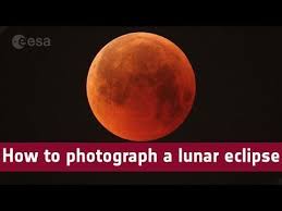 The motion of the moon around earth is from west to east (see. How To Photograph A Lunar Eclipse Youtube Lunar Eclipse Eclipse Lunar