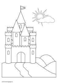 Fairy Castle Colouring Pages Castle Coloring Page Cinderella Coloring Pages Coloring Pages For Kids