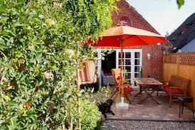Eingezaunter Hof Eingezaunter Garten Ferienhaus Fehmarn