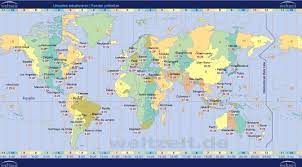 Zeitzonen Reiseburo Ost