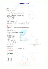 Cc geometry chapter 8 review and key.pdf homework: Ncert Solutions For Class 10 Maths Chapter 8 Introduction To Trigo