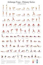 Amazon Com 112 Posture Yoga Chart Astanga Vinyasa Primary