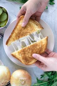 Bacon and grilled cheese go together like summer and a barbecue (see what we did there?). Dill Pickle Vidalia Onion Grilled Cheese Sandwich 4 Sons R Us