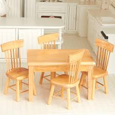 dollhouse miniature light oak kitchen