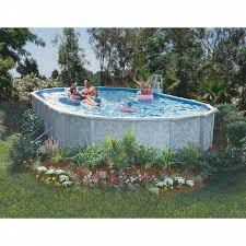 Get free shipping on qualified pool covers or buy online pick up in store today in the outdoors department. Gsm 12 X 20 Oval Monterrey Above Ground Swimming Pool Package Shop Your Way Online Shopping Earn Points On Tools Appliances Electronics More
