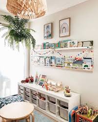 This essential lets kids have an area for arts and crafts projects and even run science experiments. Kids Prints And Wall Decals On Instagram Why Hello Storage Nothing Like A Gorgeo Playroom Design Kid Room Decor Girl Room