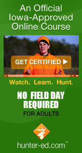 Do not email any request forms, since they contain credit card information. Hunt Iowa Hunter Education